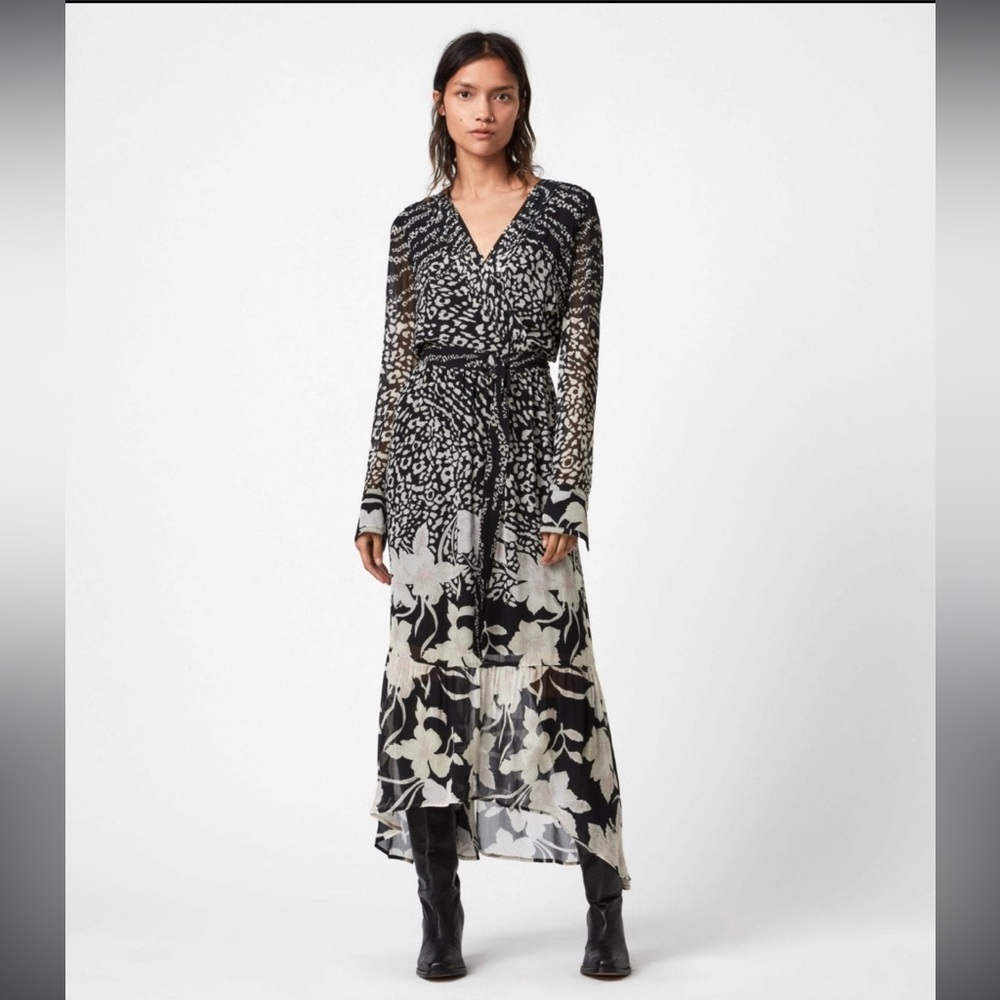 All Saints Florence Tempo dress